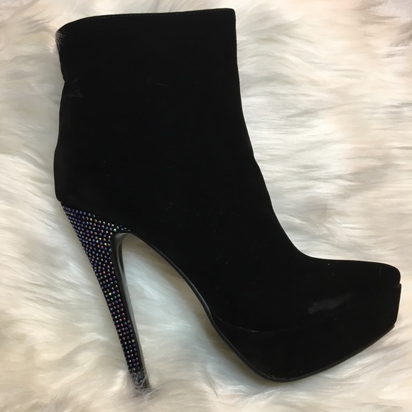 Black Heel Booties - Picture 9 of 12